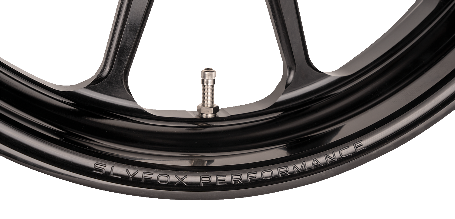 SLYFOX Wheel - Track Pro - Front - Dual Disc/without ABS - Black - 19x3 12027905RSLYAPB