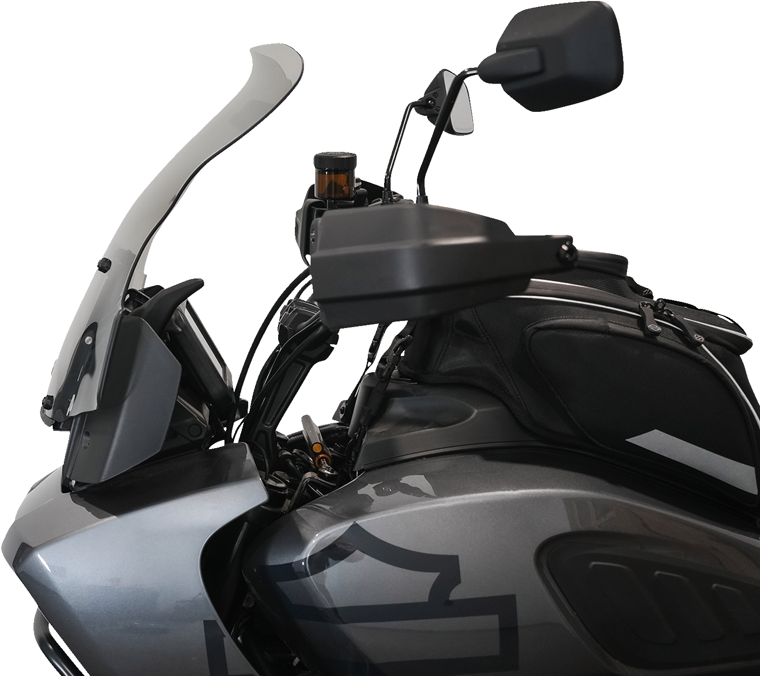 KLOCK WERKS Flare™ Windshield - 15-1/2" - Tint - Pan America KWW-03-0001-T