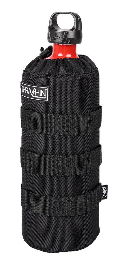 THRASHIN SUPPLY CO. Holster Molle Bottle - Black TSB-0013
