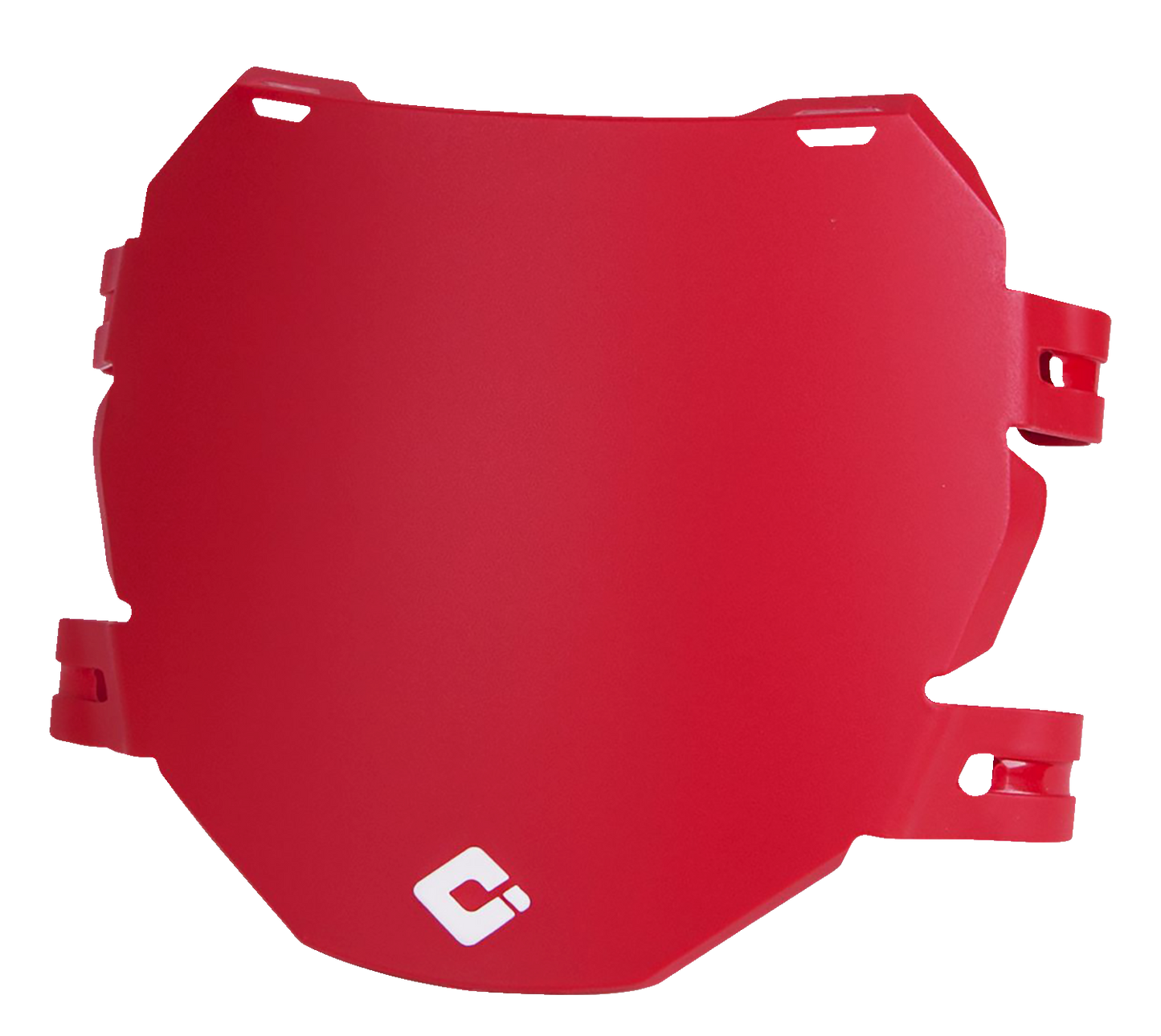 ODI Downhill Number Plate - Front - Aaron Gwin - Red D70DP-R