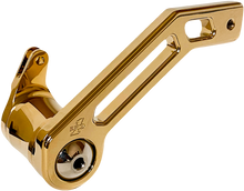 PRO-ONE PERF.MFG. Touring T-Rex Shorty Brake Arm - Gold - '14-'22 FL 500773TIN