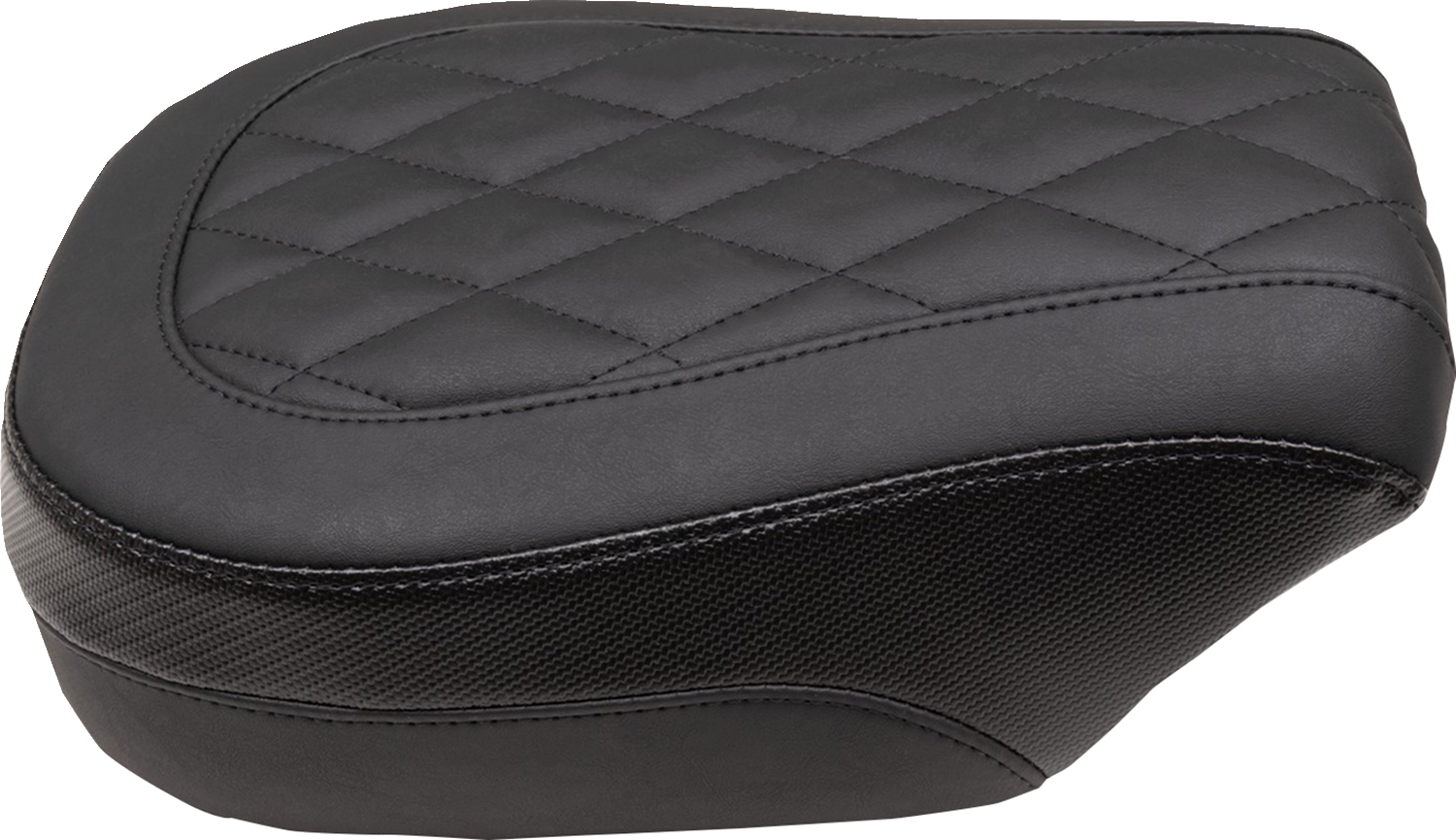 MUSTANG Solo Touring Seat - Passenger - Black - Diamond Stich - Chief '22-'23 88204
