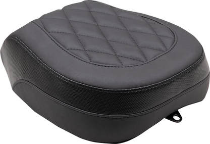 MUSTANG Recessed Passenger Seat - Black - Diamond Stitch - Chief '22-'23 89741