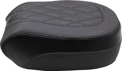 MUSTANG Recessed Passenger Seat - Black - Diamond Stitch - Chief '22-'23 89741