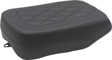 MUSTANG Squareback Seat - Passenger - Black - Diamond Stitch - Vulcan S '15-'23 76431