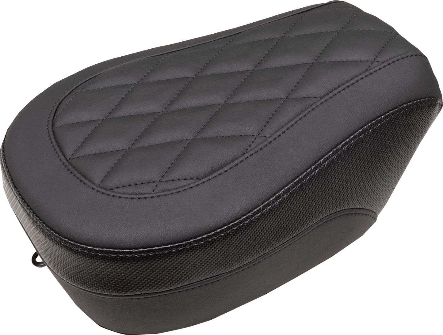 MUSTANG Solo Touring Seat - Passenger - Black - Diamond Stich - Chief '22-'23 88204