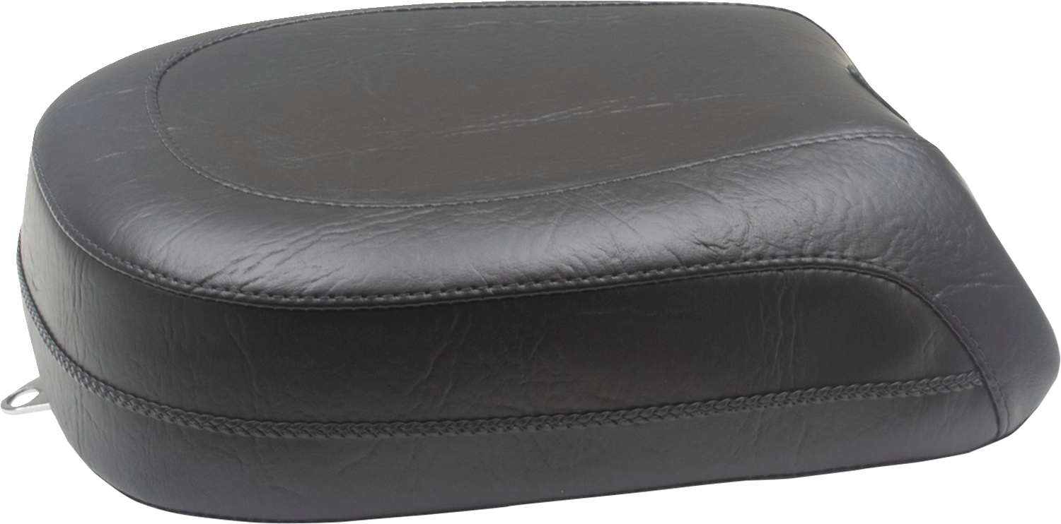 MUSTANG Recessed Wide Touring Seat - Passenger - Black w/o Studs - C90T '15-'19 89207