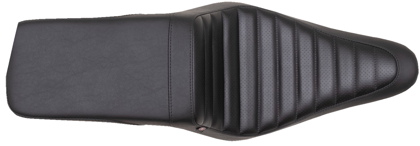 MUSTANG Squareback Seat - Black - Tuck-n-Roll - Bolt '14-'22 75697
