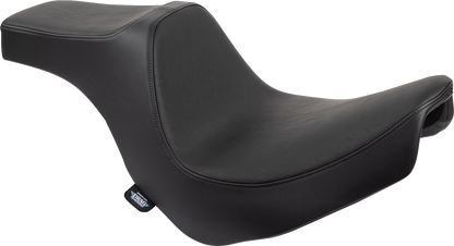 DRAG SPECIALTIES SEATS Predator III 2-Up Seat - Vinyl - Smooth - Black - FL/FX '18-'24 0802-1490