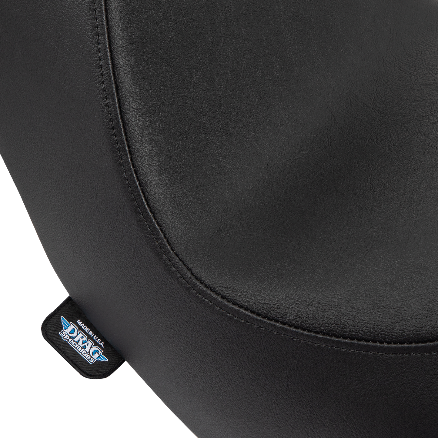 DRAG SPECIALTIES SEATS Predator III 2-Up Seat - Vinyl - Smooth - Black - FL/FX '18-'24 0802-1490