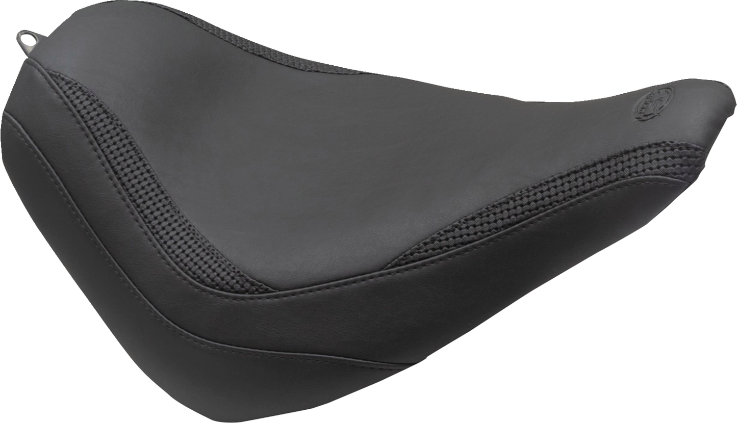 MUSTANG Runaround Seat - Solo - Black - Basketweave - FLSL '18-'21 83071
