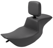 SADDLEMEN Tour Step-Up Seat - Rider Backrest - Plain - FLHR/FLHX '97-'07 897-06-194BR