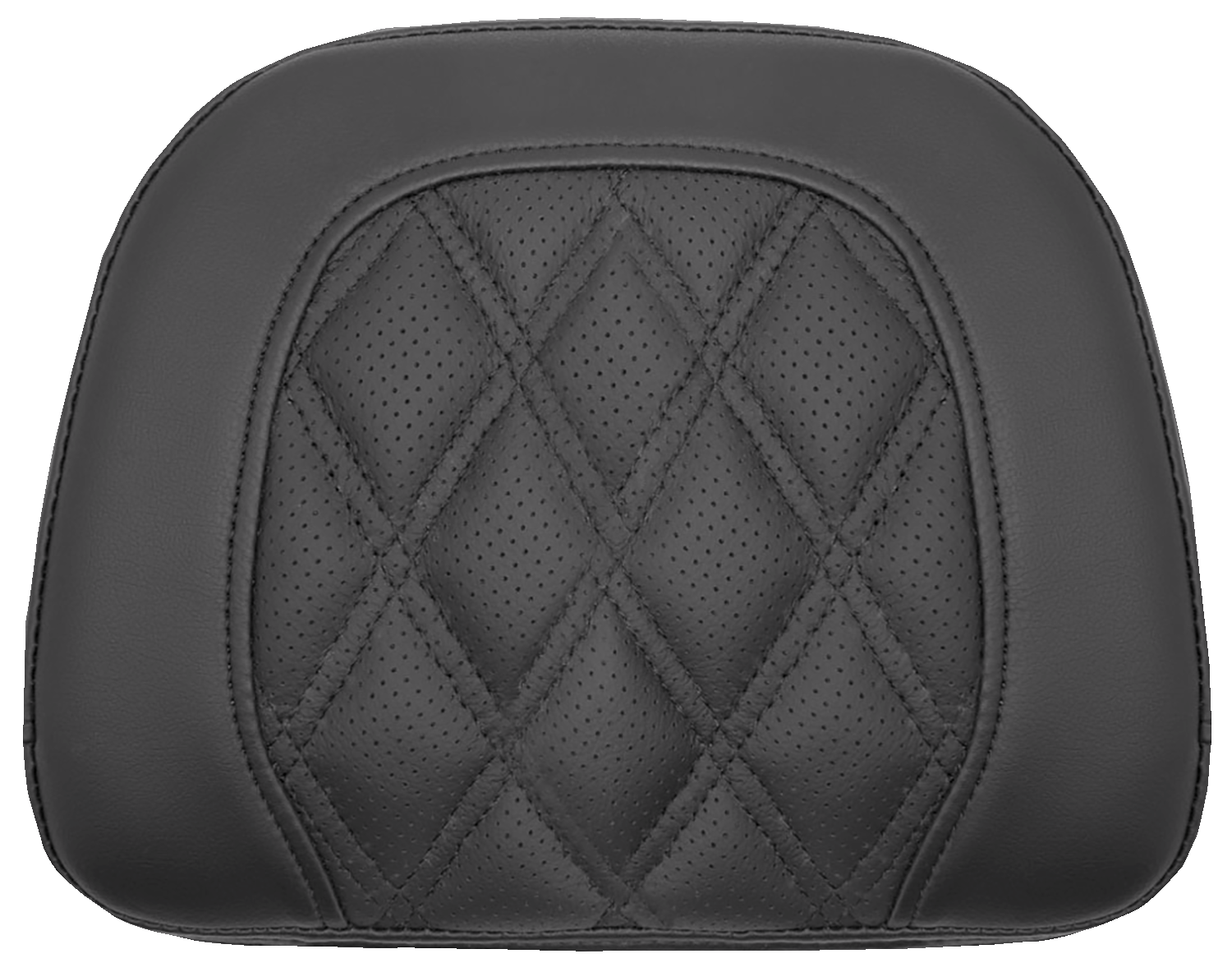 SADDLEMEN Roadsofa™ Sissy Bar Pad - Black - Lattice Stitch - Indian '14-'22 061144