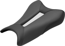 SADDLEMEN Track Seat - Solo - Carbon Fiber - Black - ZX6R '19-'22 0810-K076