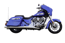 S&S CYCLE 4" Broadhead Slip-On Mufflers - Fishtail - Chrome 550-1077