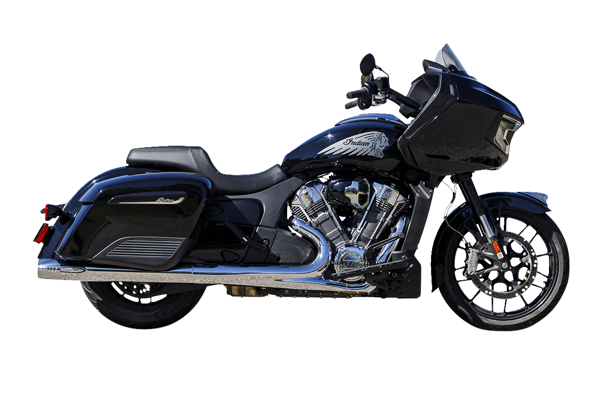 S&S CYCLE 4" Broadhead Slip-On Mufflers - Fishtail - Chrome 550-1077