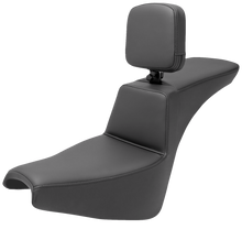 SADDLEMEN Tour Step-Up Seat - Rider Backrest - Plain - FXBB/FXST '18-'24 818-30-194BR