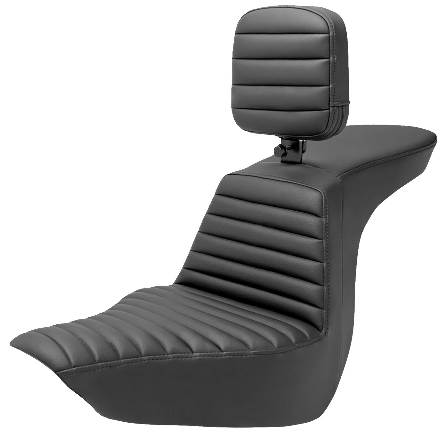 SADDLEMEN Tour Step-Up Seat - Rider Backrest - Tuck-n-Roll - FLSB/FXLR '18-'24 818-29-191BR