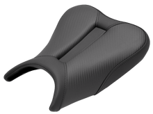 SADDLEMEN Track Seat - Solo - Carbon Fiber - Black - Ninja 400 '18-'22 0810-K080