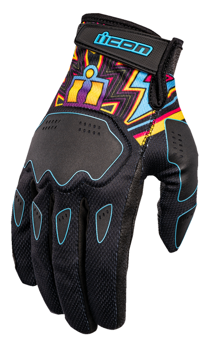 ICON Hooligan™ Lucky Lid Gloves - Black - 2XL 3301-4645