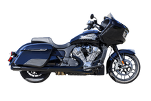 S&S CYCLE 4" Broadhead Slip-On Mufflers - Slash Cut - Black 550-1075