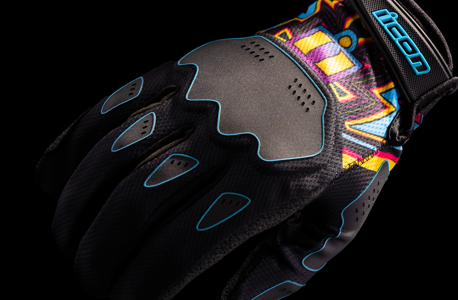 ICON Hooligan™ Lucky Lid Gloves - Black - 3XL 3301-4646