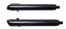 S&S CYCLE 4" Broadhead Slip-On Mufflers - Slash Cut - Black 550-1075