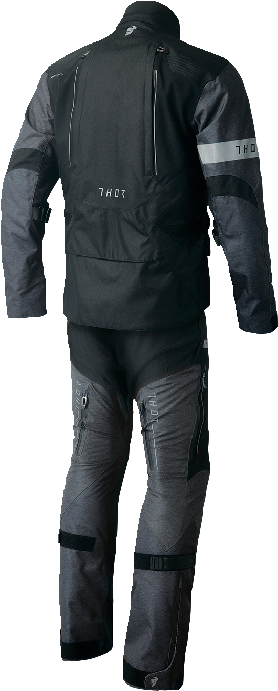 THOR Range Jersey - Black/Heather Gray - 3XL 2910-7481