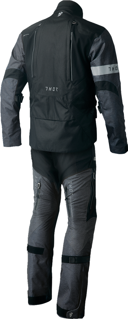 THOR Range Jersey - Black/Heather Gray - Small 2910-7476