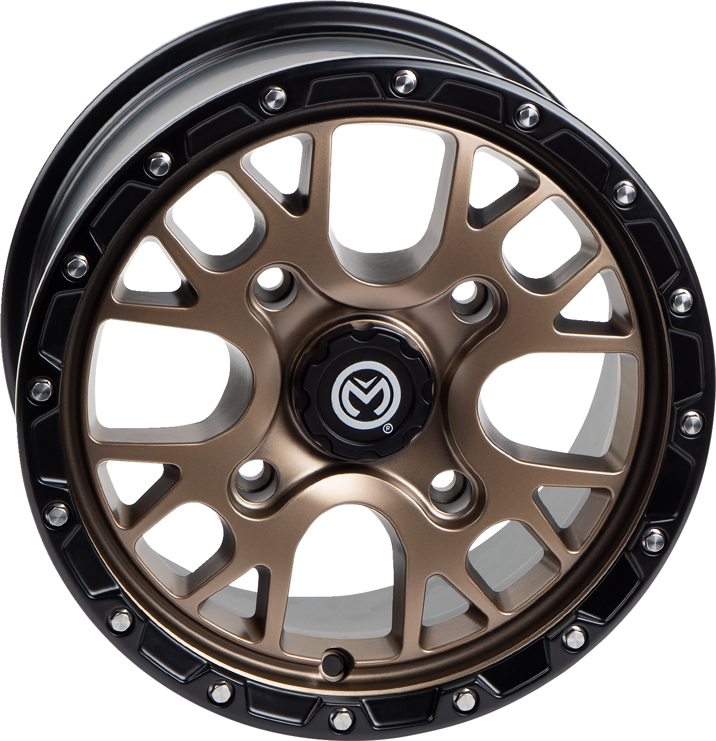 MOOSE OFFROAD Wheel - 545X - Front/Rear - Bronze - 15x7 - 4/136 - 4+3 545MO157136BZ44