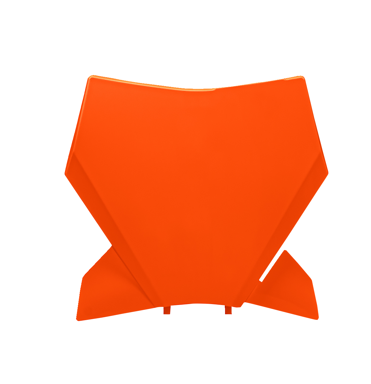 UFO Front Number Plate - Orange - KTM KT05013#127