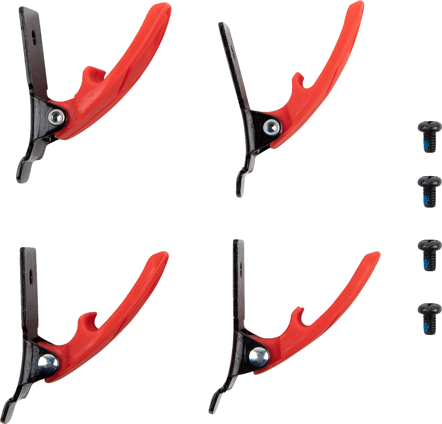 MOOSE OFFROAD Qualifier Boot Buckle Kit - Red 3430-1008