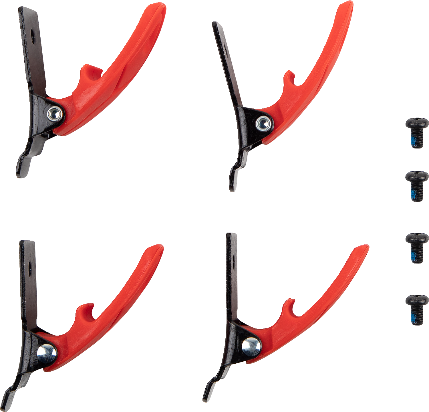 MOOSE OFFROAD Qualifier Boot Buckle Kit - Red 3430-1008