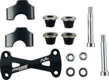 MOOSE OFFROAD MX/EN Risers w/ Bar Mount - 40 mm - Black 10.331.B.AN