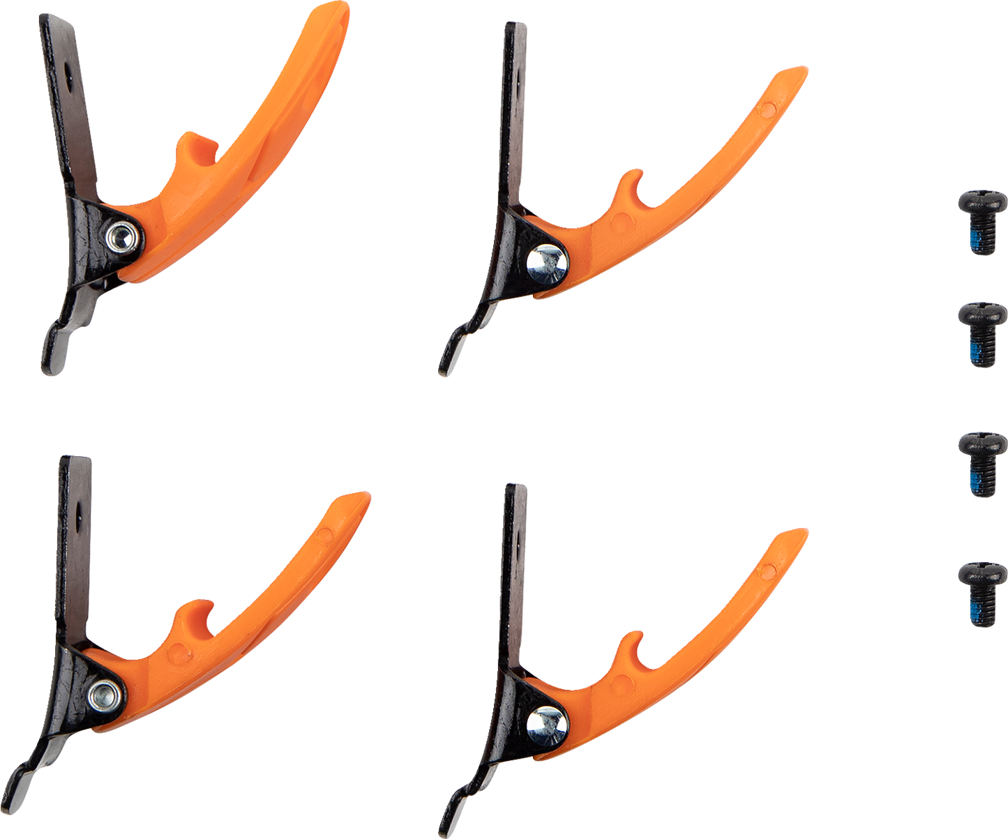 MOOSE OFFROAD Qualifier Boot Buckle Kit - Orange 3430-1009
