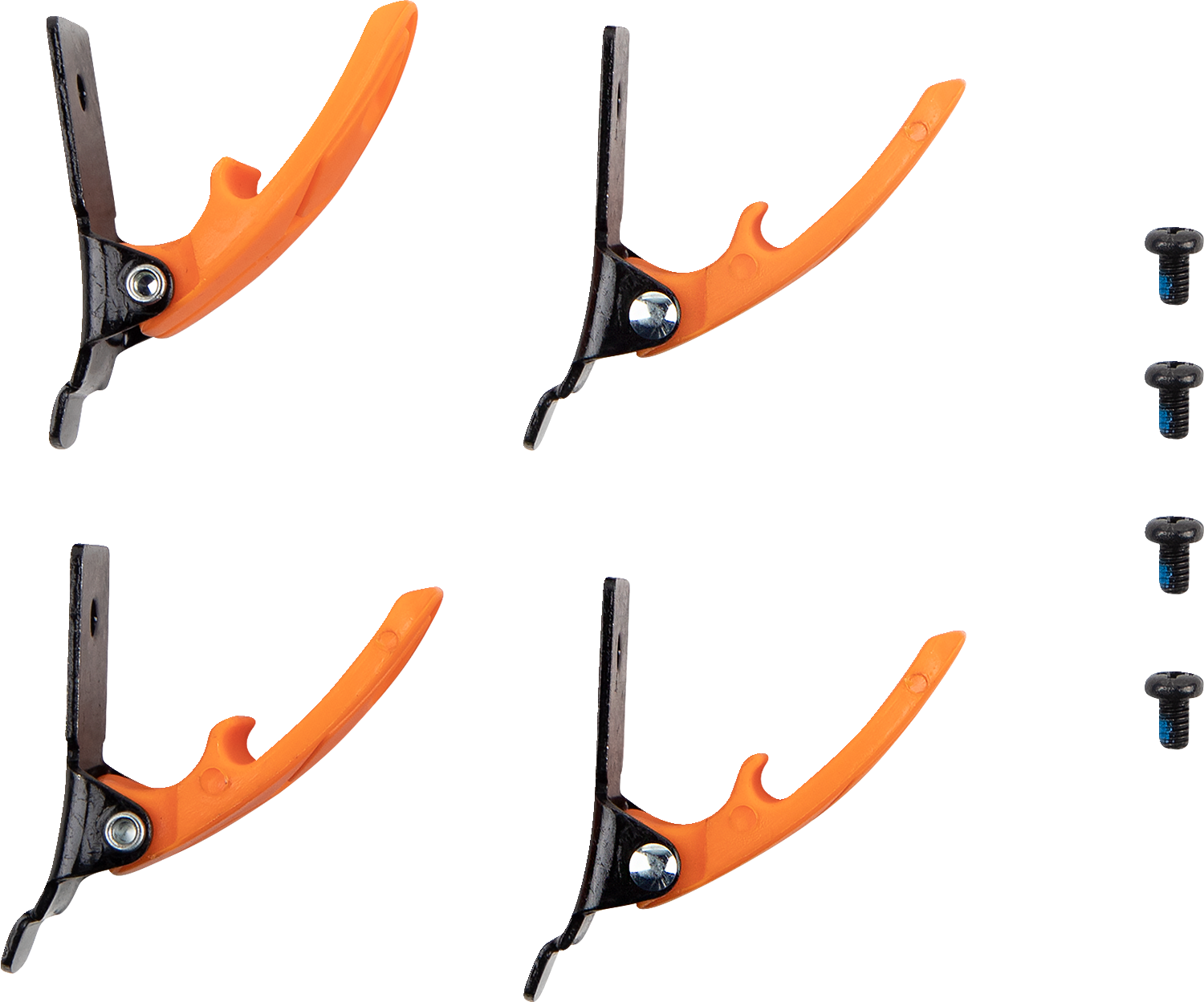 MOOSE OFFROAD Qualifier Boot Buckle Kit - Orange 3430-1009