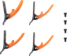 MOOSE OFFROAD Qualifier Boot Buckle Kit - Orange 3430-1009