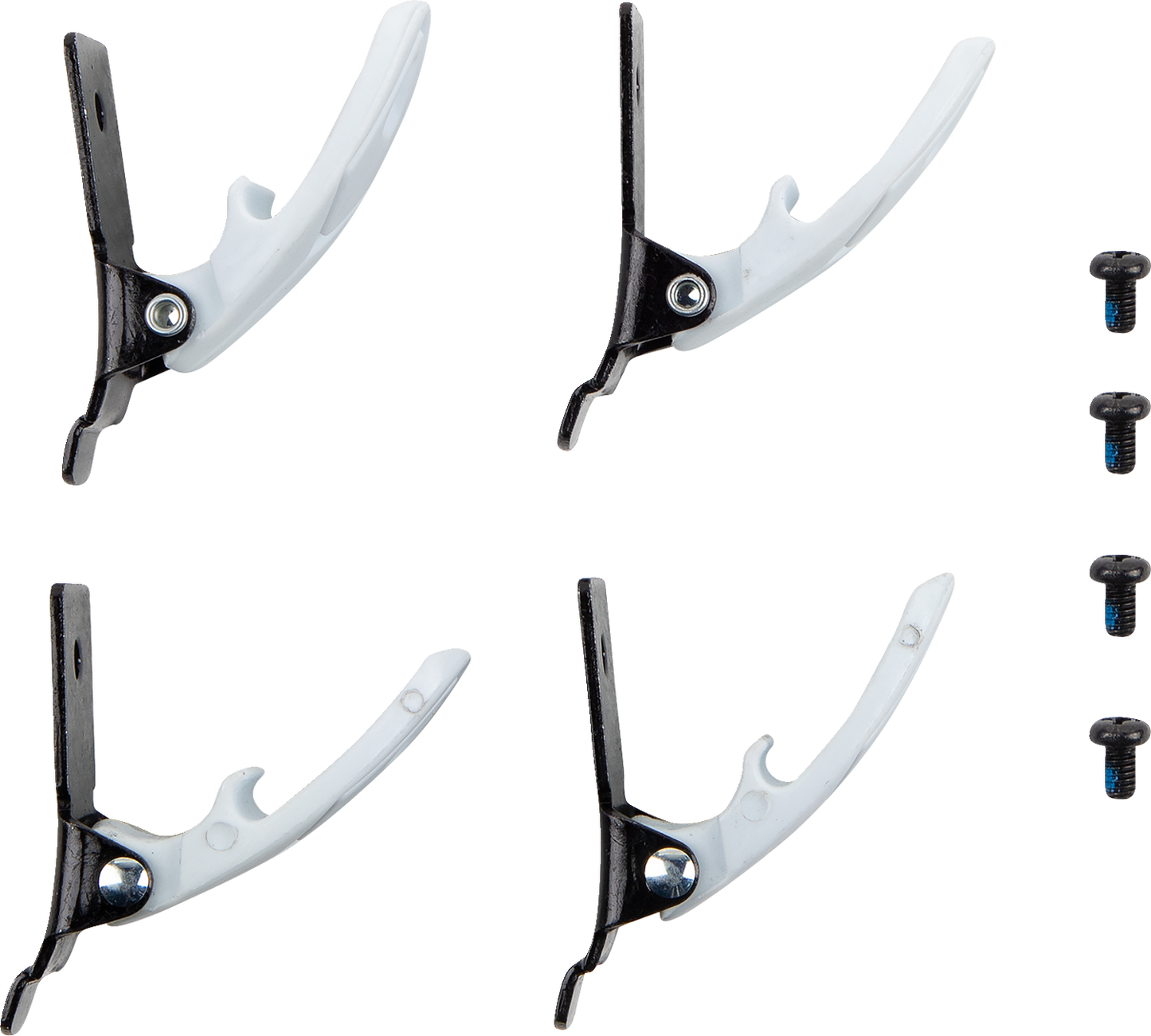 MOOSE OFFROAD Qualifier Boot Buckle Kit - White 3430-1007