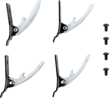 MOOSE OFFROAD Qualifier Boot Buckle Kit - White 3430-1007