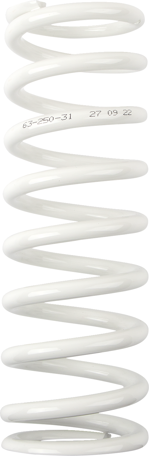 MOOSE OFFROAD Shock Spring - 63 mm OD - 31 n/mm - White 1312-1027