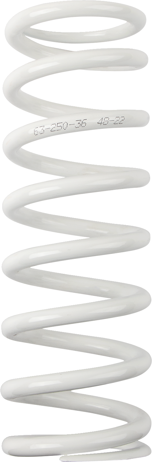 MOOSE OFFROAD Shock Spring - 63 mm OD - 36 n/mm - White 1312-1029
