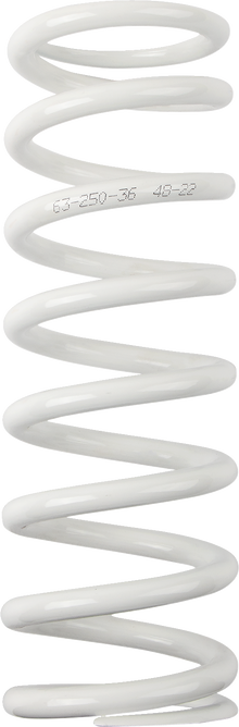 MOOSE OFFROAD Shock Spring - 63 mm OD - 36 n/mm - White 1312-1029