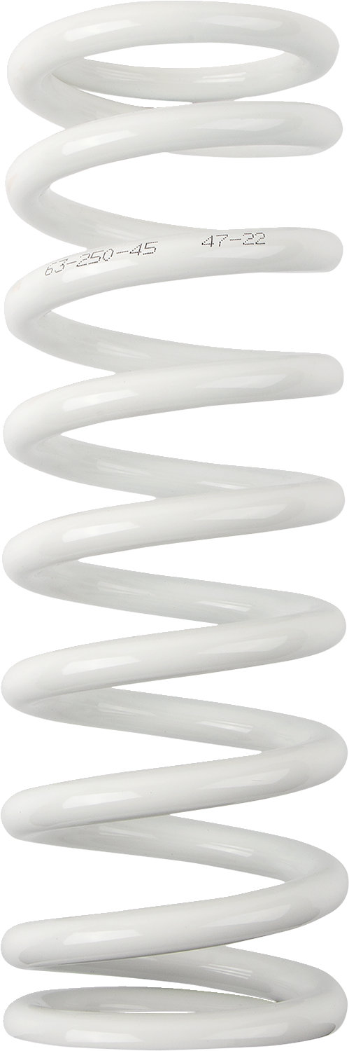 MOOSE OFFROAD Shock Spring - 63 mm OD - 45 n/mm - White 1312-1032