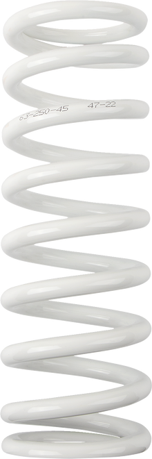 MOOSE OFFROAD Shock Spring - 63 mm OD - 45 n/mm - White 1312-1032