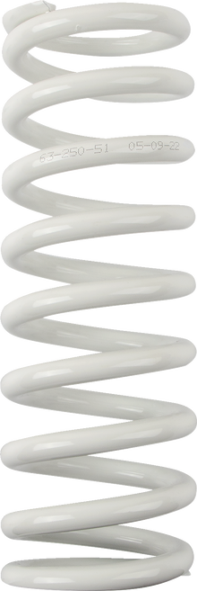 MOOSE OFFROAD Shock Spring - 63 mm OD - 51 n/mm - White 1312-1034