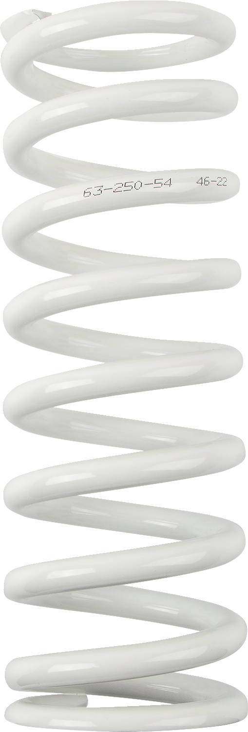 MOOSE OFFROAD Shock Spring - 63 mm OD - 54 n/mm - White 1312-1035