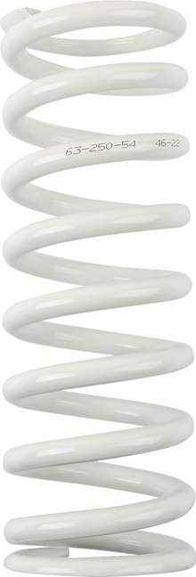 MOOSE OFFROAD Shock Spring - 63 mm OD - 54 n/mm - White 1312-1035