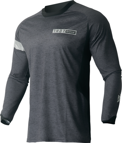 THOR Range Jersey - Black/Heather Gray - XL 2910-7479