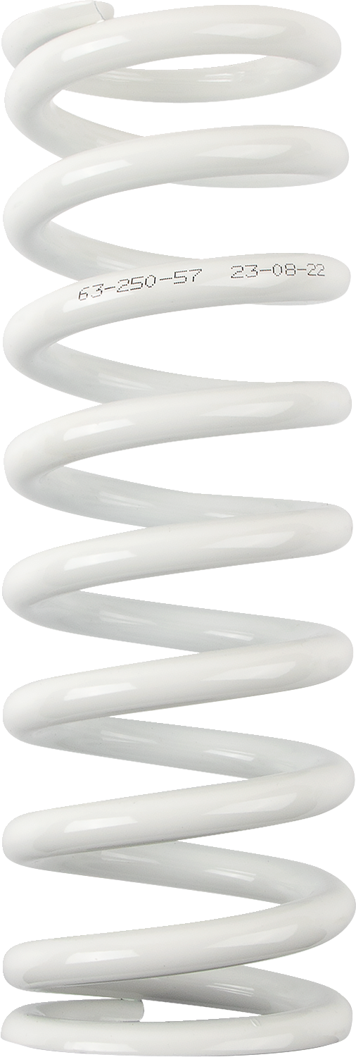 MOOSE OFFROAD Shock Spring - 63 mm OD - 57 n/mm - White 1312-1036