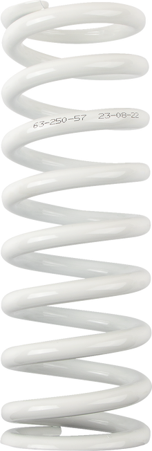 MOOSE OFFROAD Shock Spring - 63 mm OD - 57 n/mm - White 1312-1036